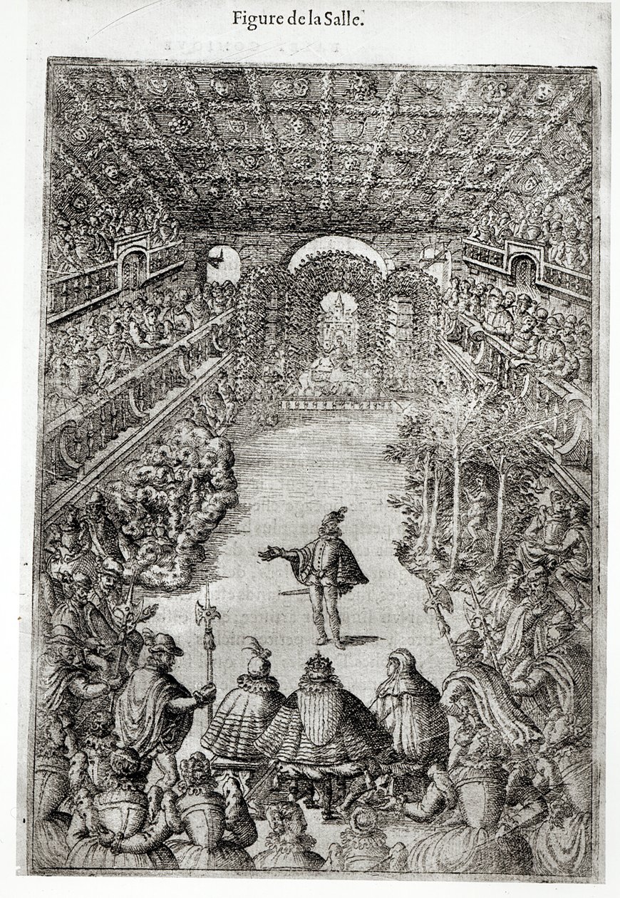 Balthazar de Beaujoyeux: Komisk ballett av dronningen, 1581 av French School