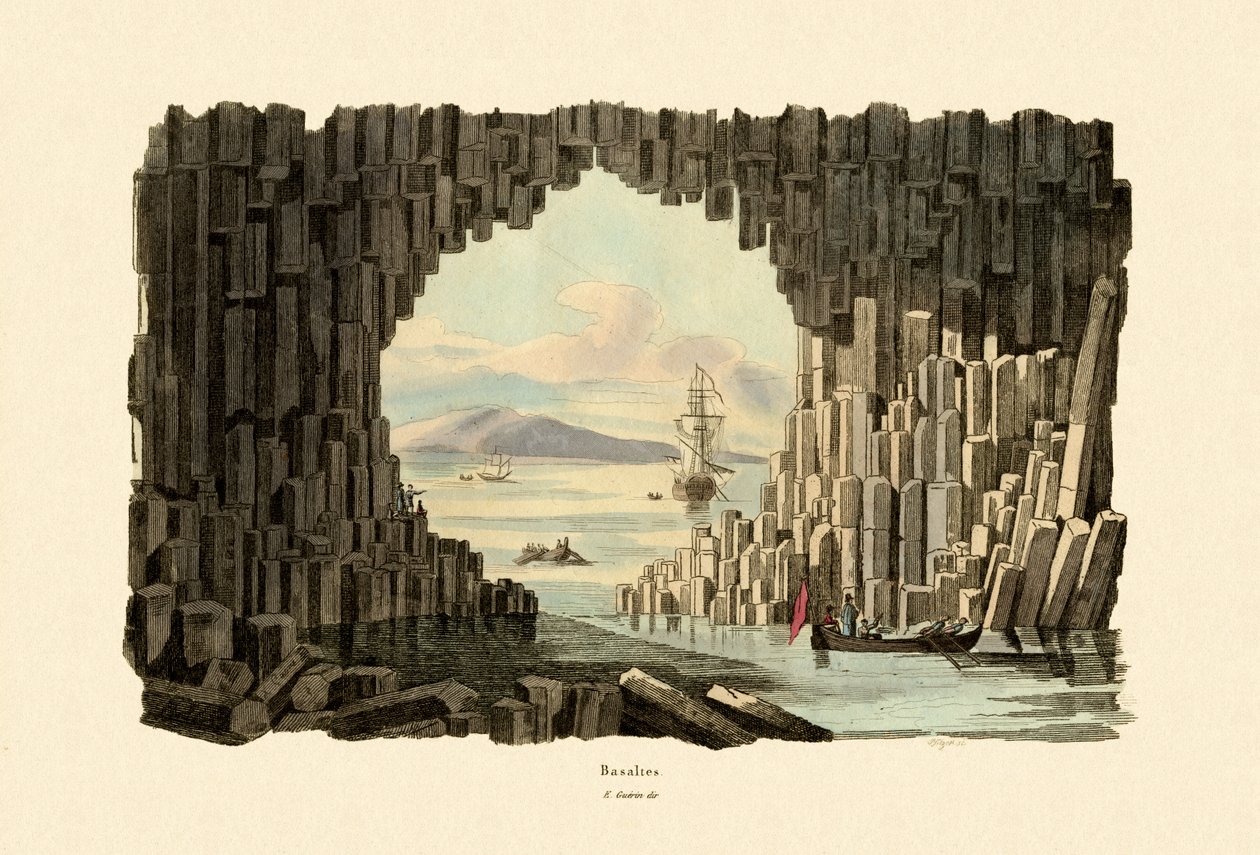 Basalt, 1833-39 av French School