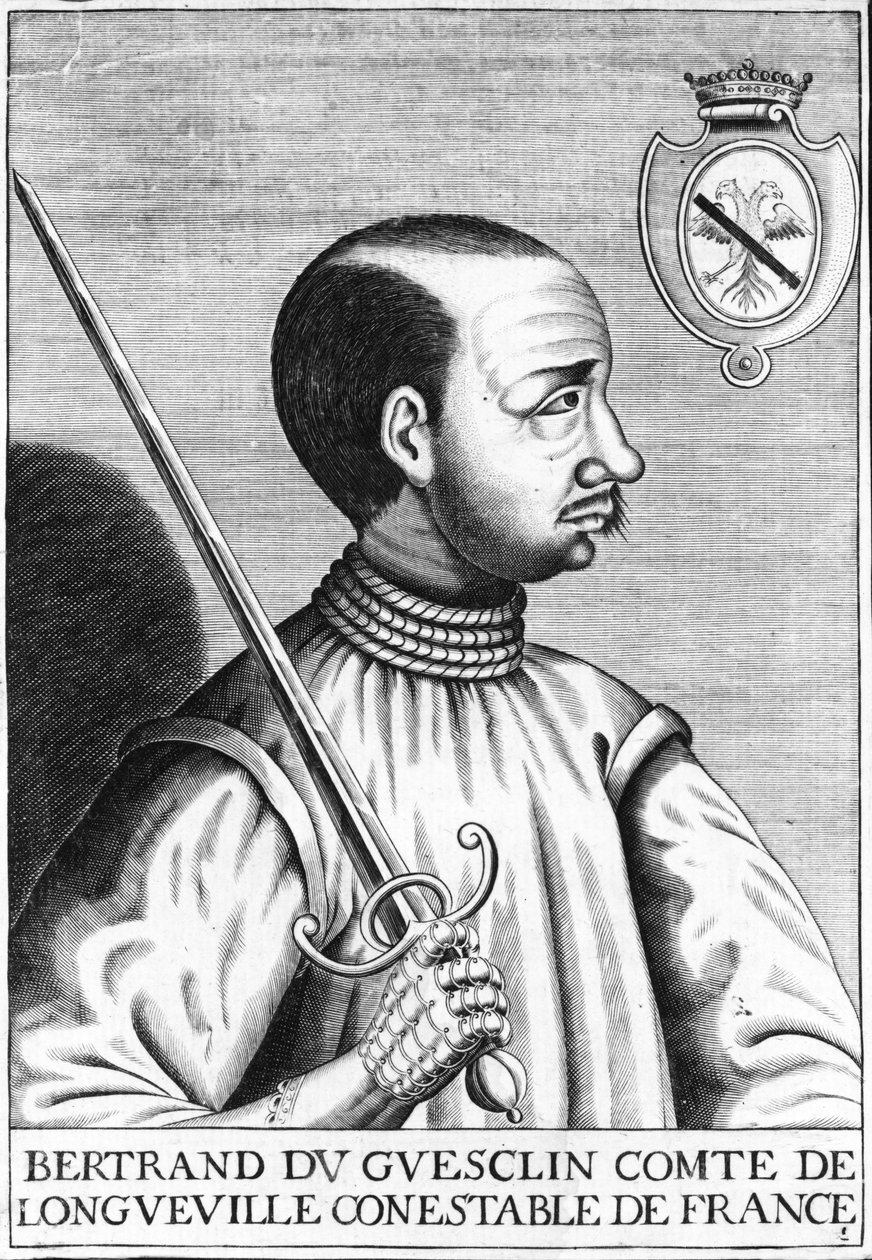 Bertrand du Guesclin av French School