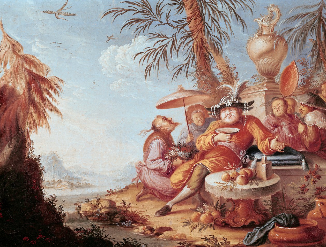 Chinoiserie av French School