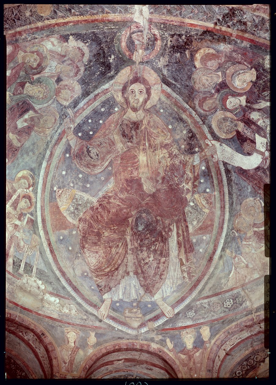 Christ Pantocrator, fra apsis av French School