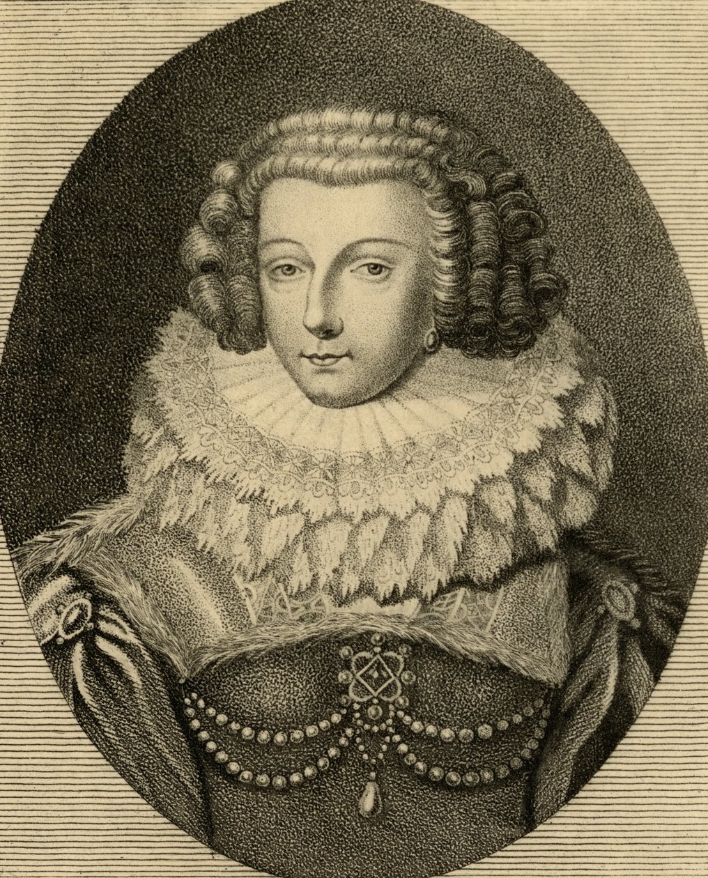 Christine av Frankrike (1606-63) av French School