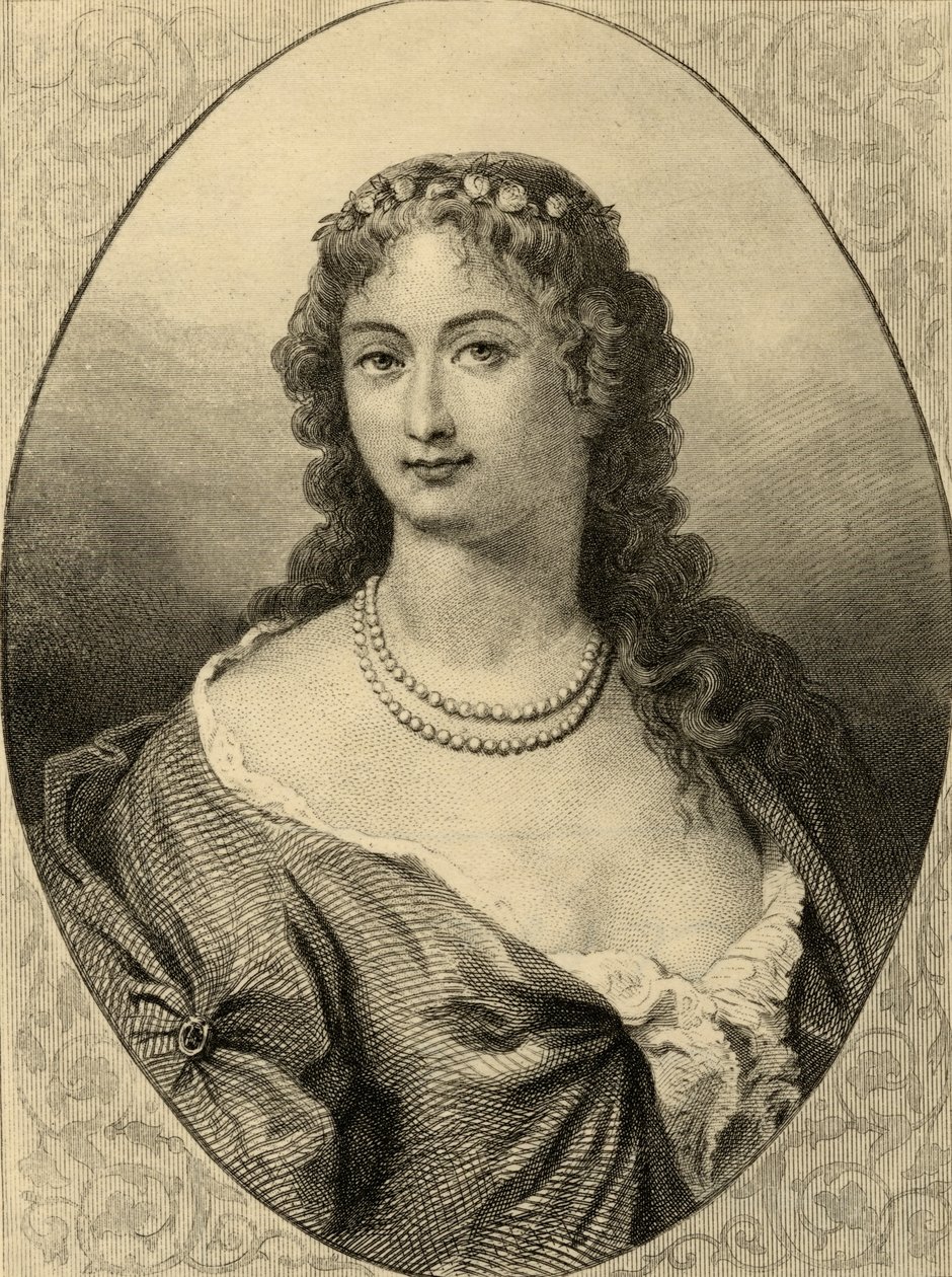 Claudine Alexandrine Guerin (1682-1749) Madame de Tencin av French School