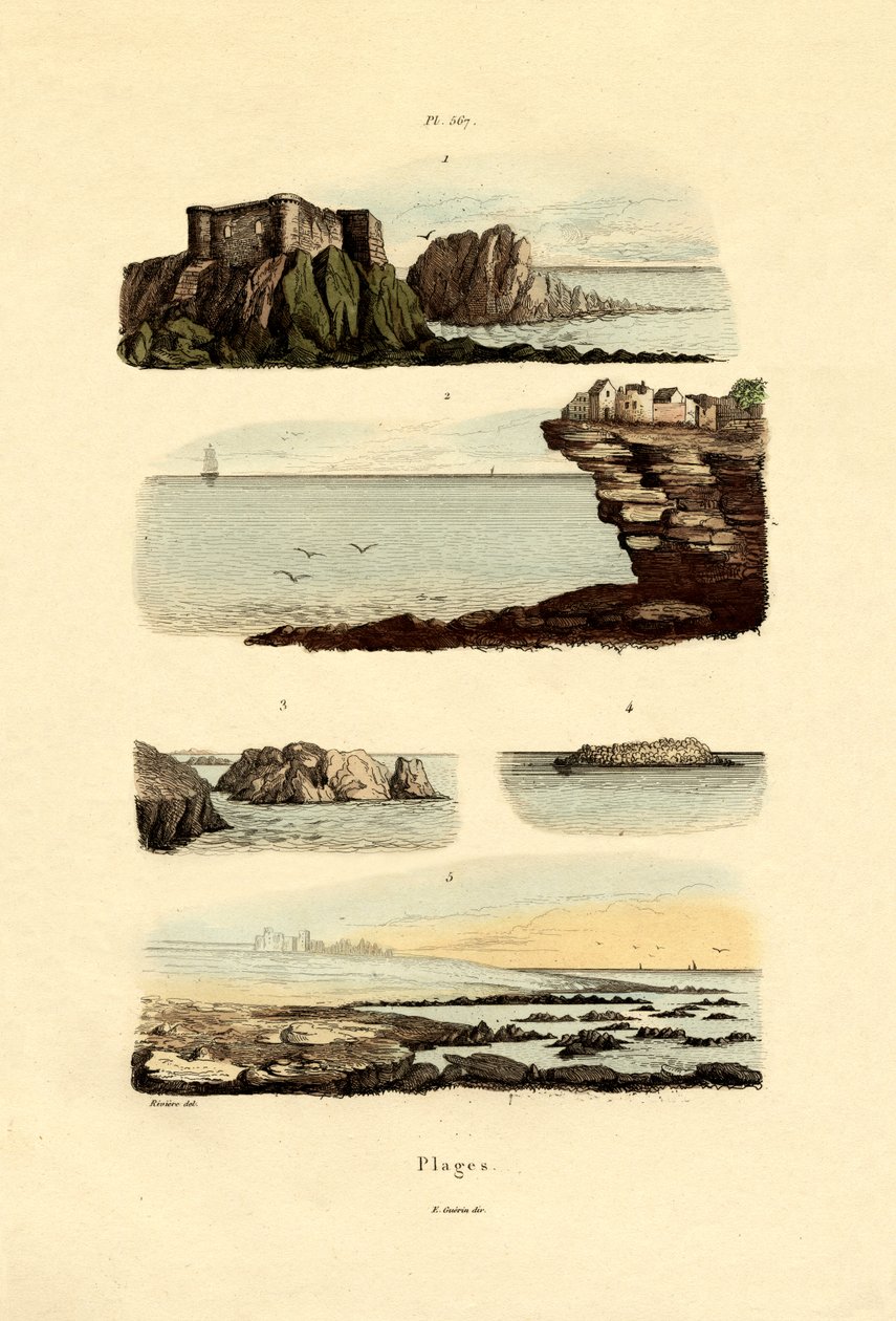 Kysten, 1833-39 av French School