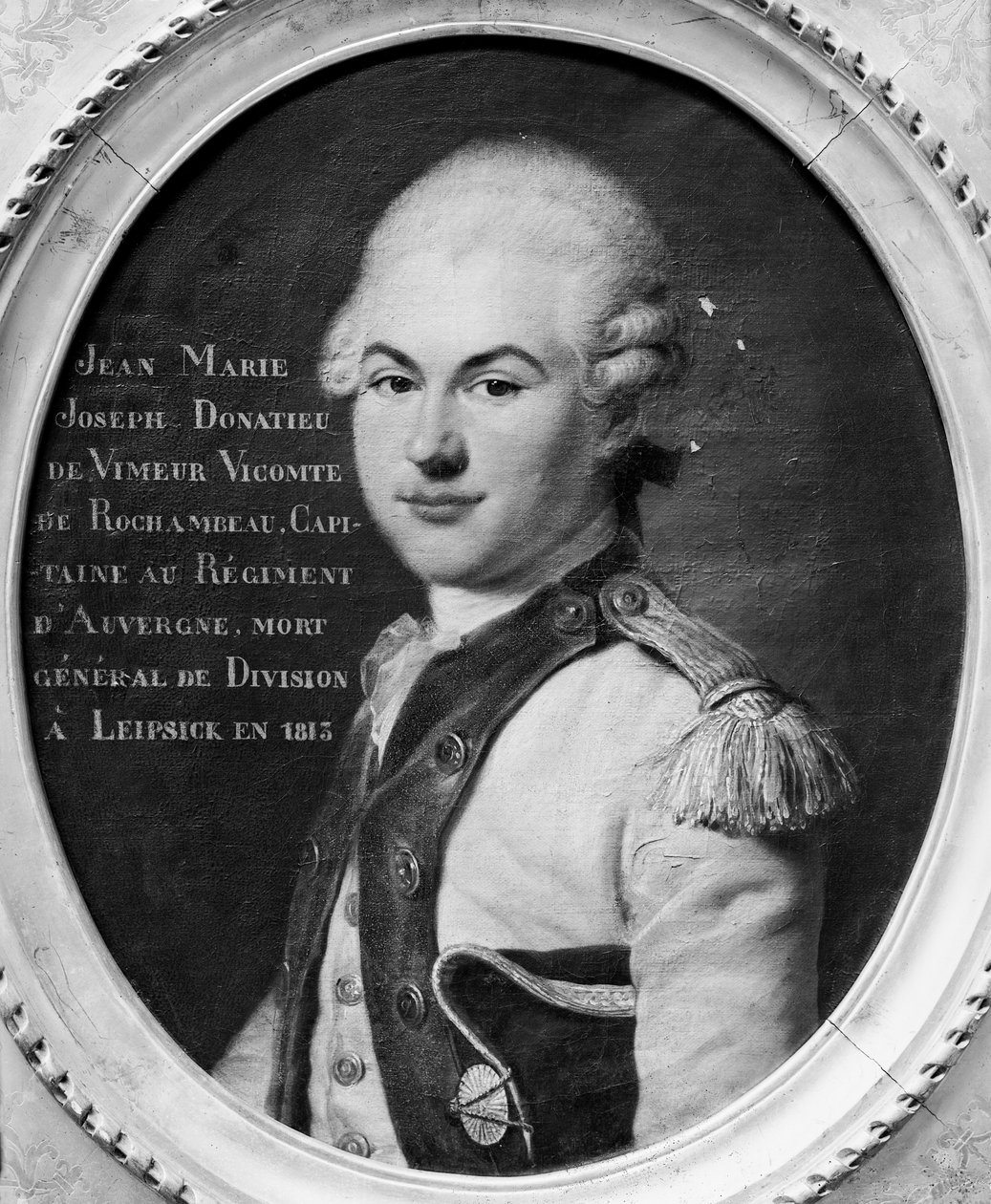 Donatien Marie Joseph de Vimeur (1755-1813) Vicomte de Rochambeau av French School