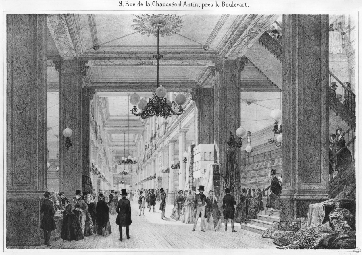 Stoffbutikk, 9 rue de la Chaussee d
