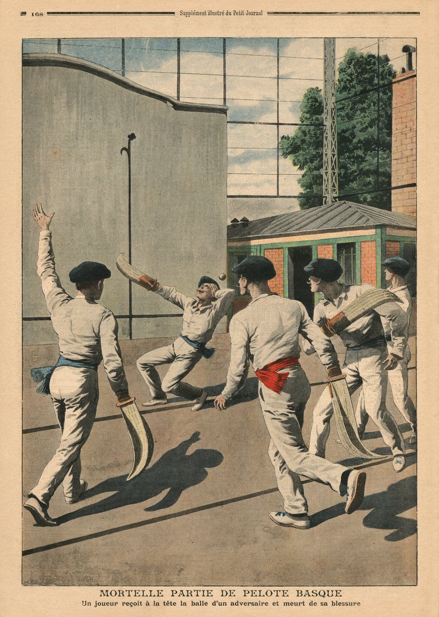 Fatal Basque Pelota, illustrasjon fra 
