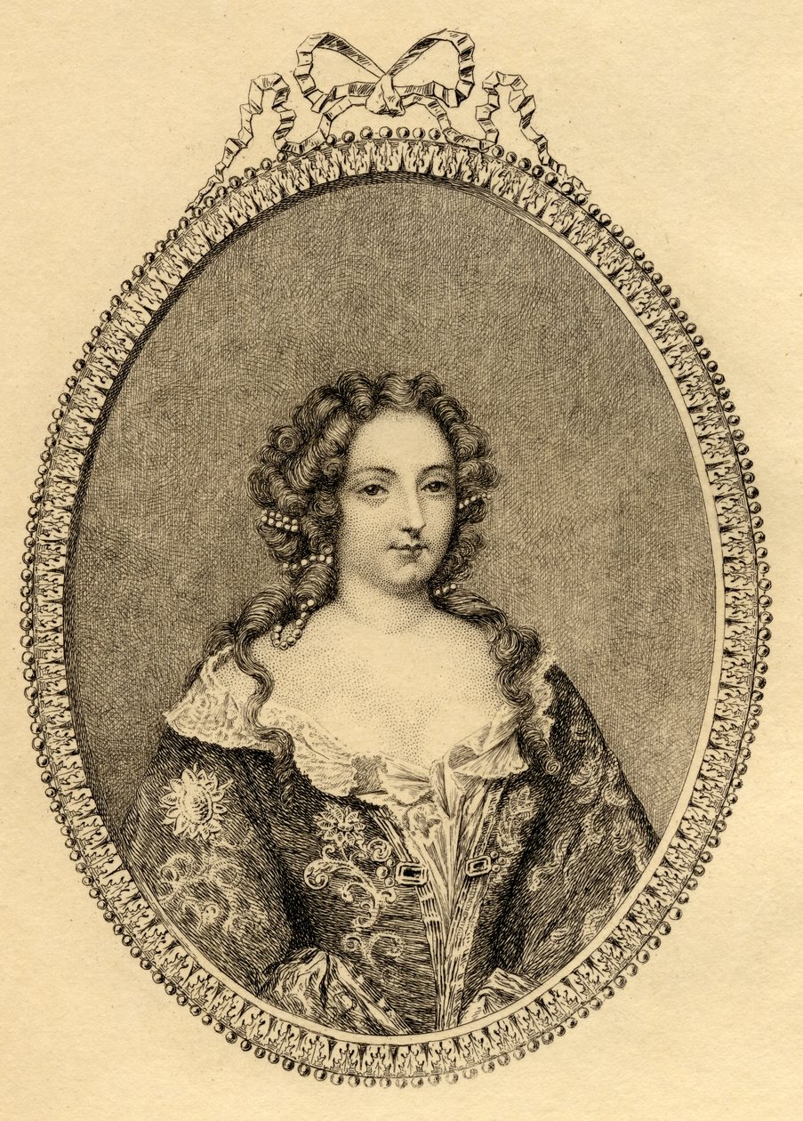 Francoise Athenais de Rochechouart (1641-1707) Marquise de Montespan av French School
