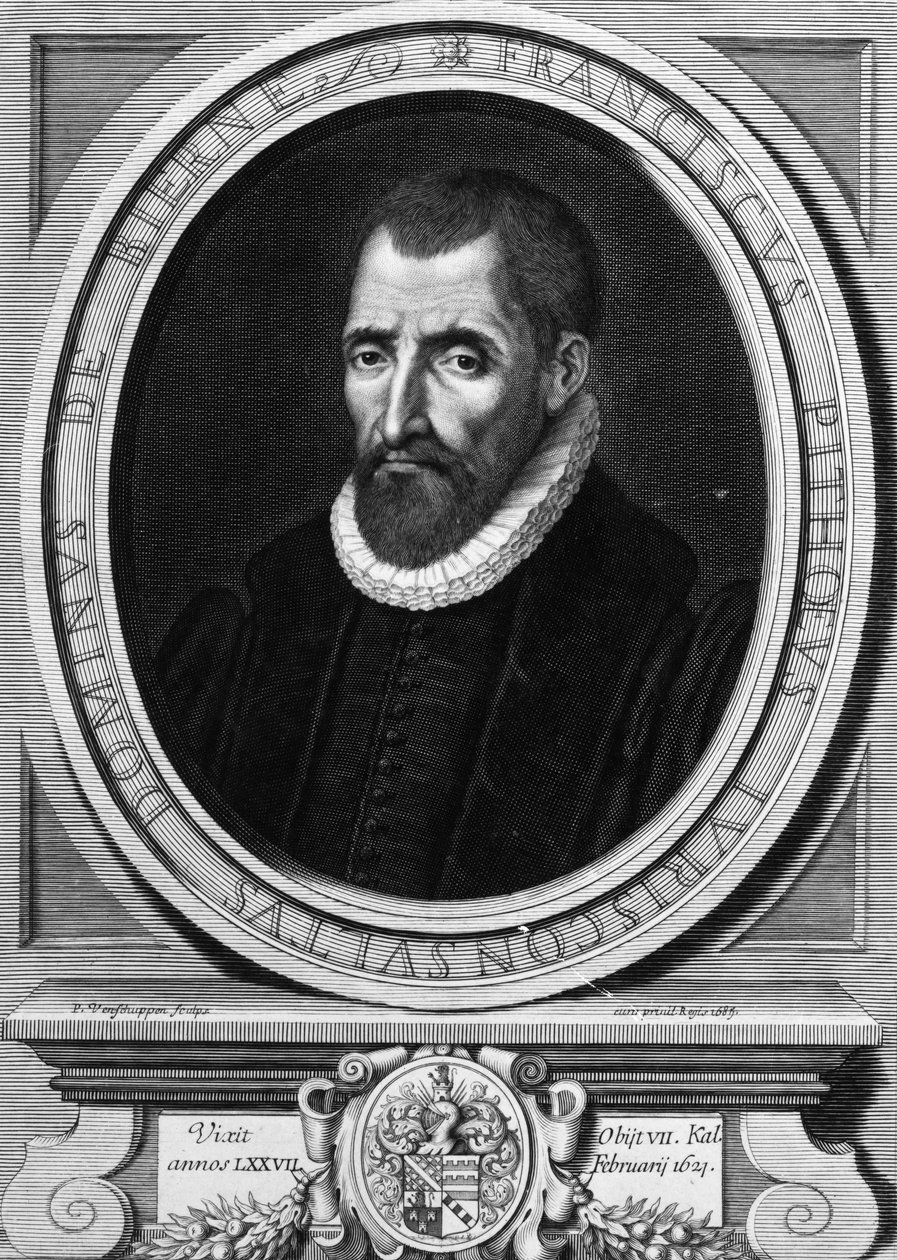 François Pithou, trykk laget av Pierre Louis van Schuppen, 1685 av French School