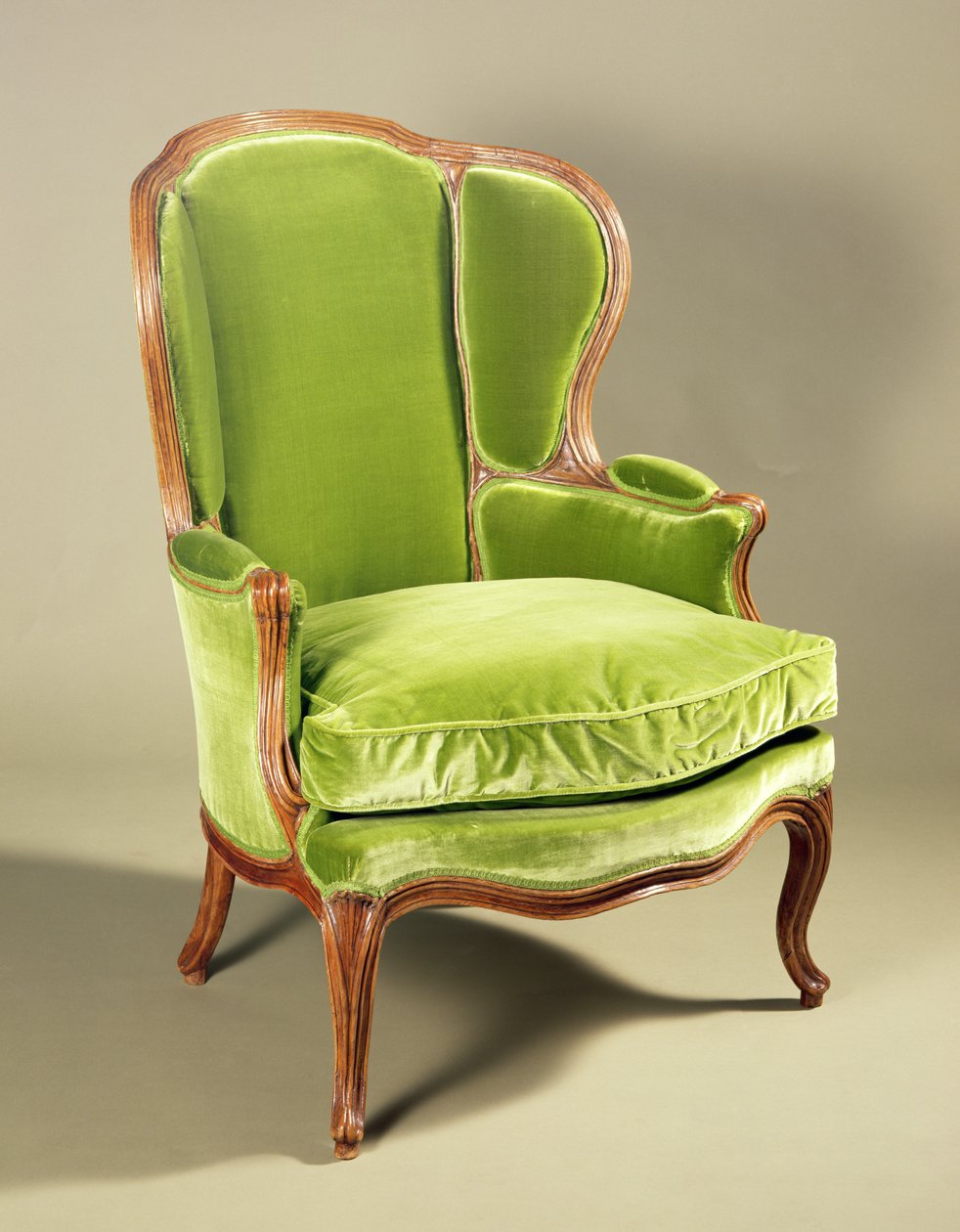 Fransk bergere stol, ca. 1725 av French School