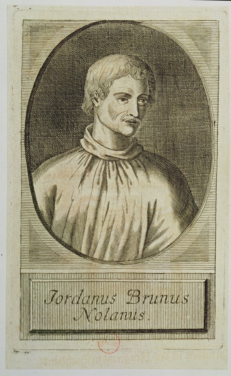 Giordano Bruno (1548-1600) av French School