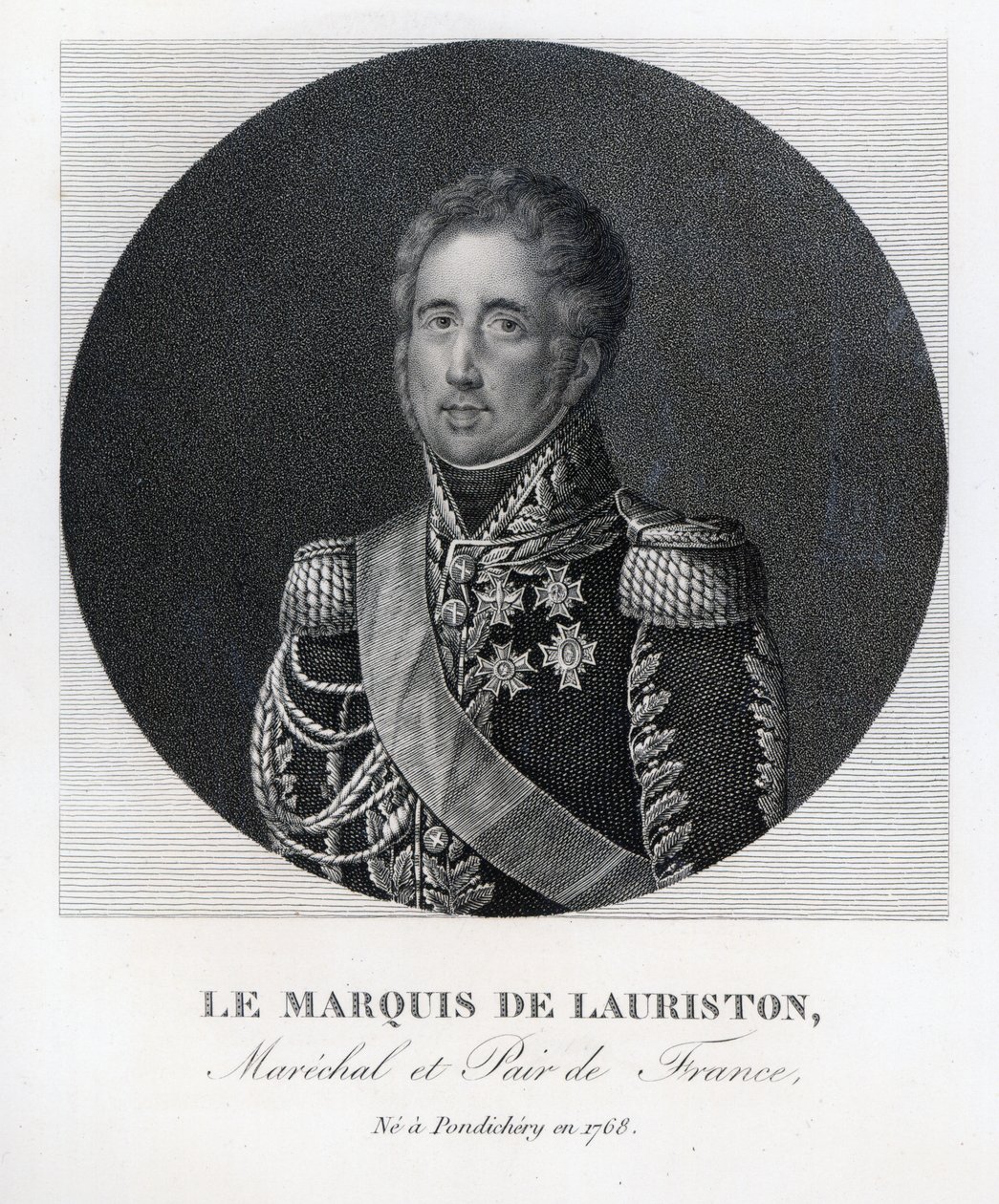 Jacques Law, markis av Lauriston av French School