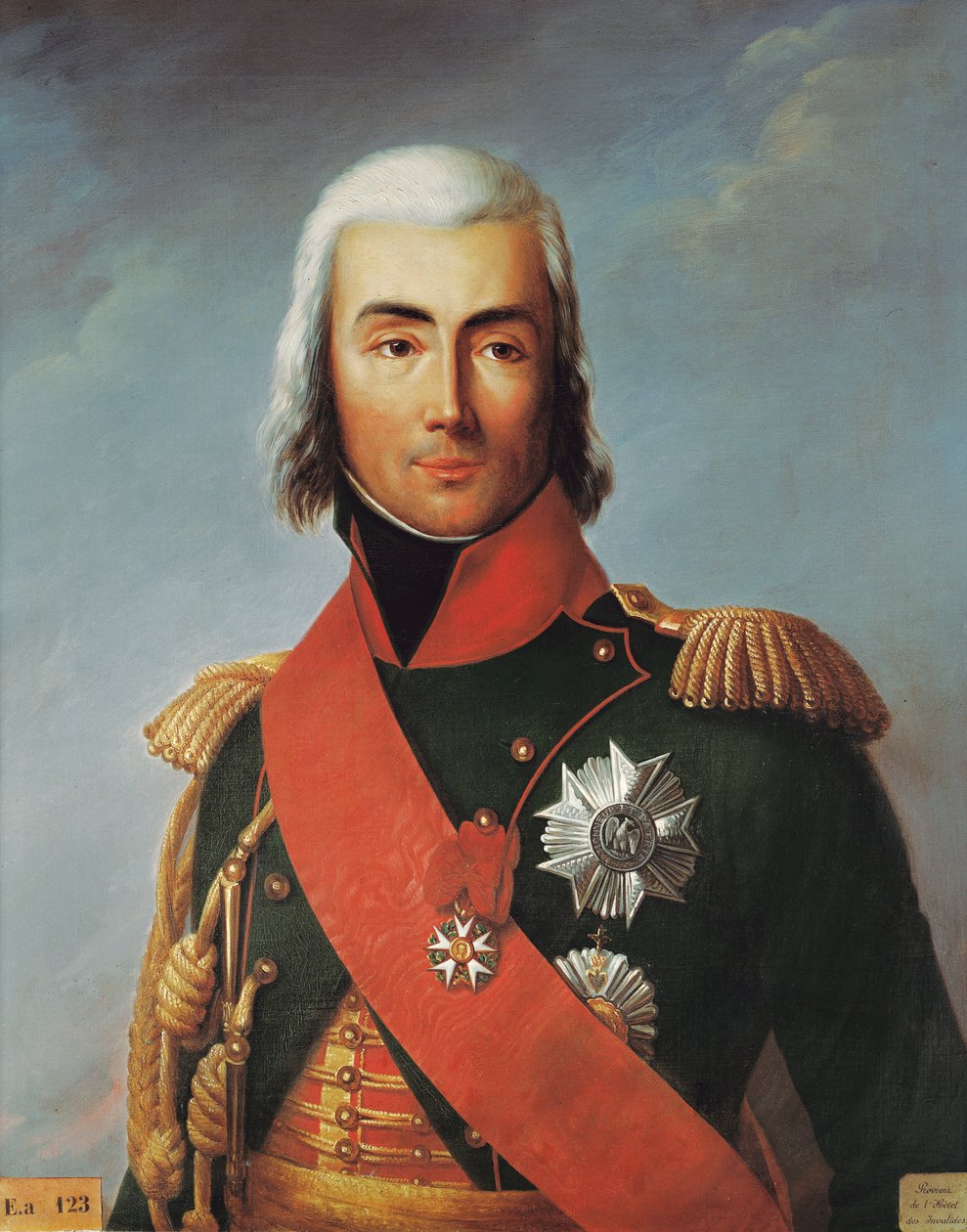 Jean-Baptiste Bessieres (1768-1813) hertug av Istria av French School