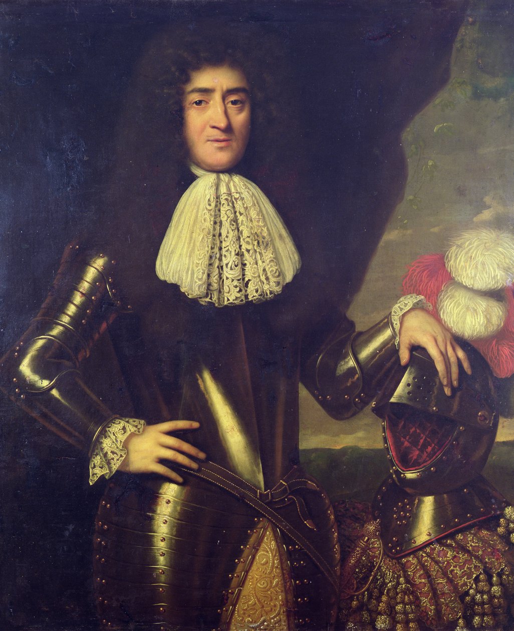 John Churchill (1650-1722) hertug av Marlborough av French School