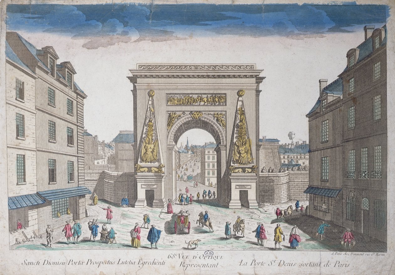 Saint-Denis-porten av French School