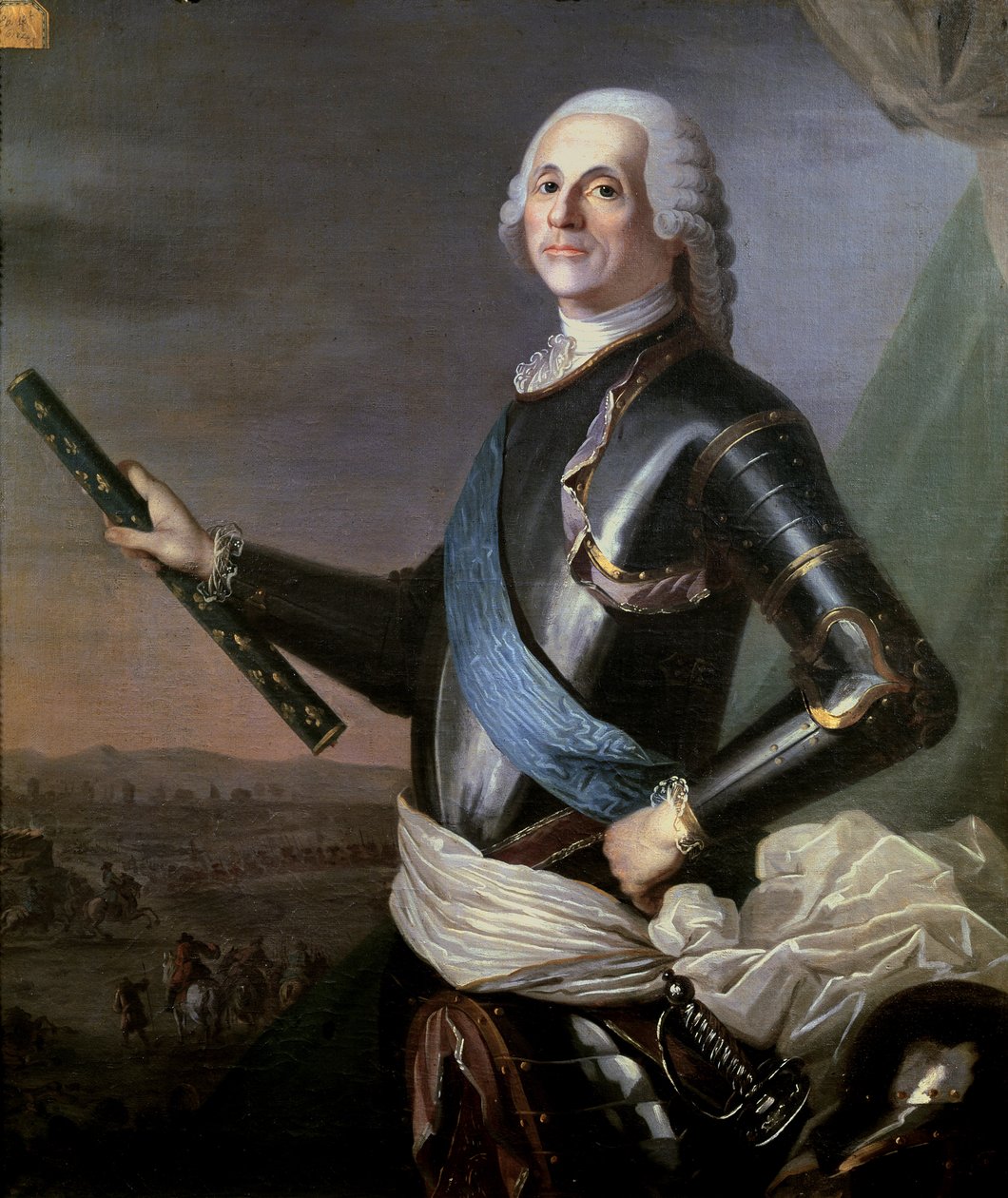 Louis Francois Armand Vignerot du Plessis (1696-1788) hertug av Richelieu av French School