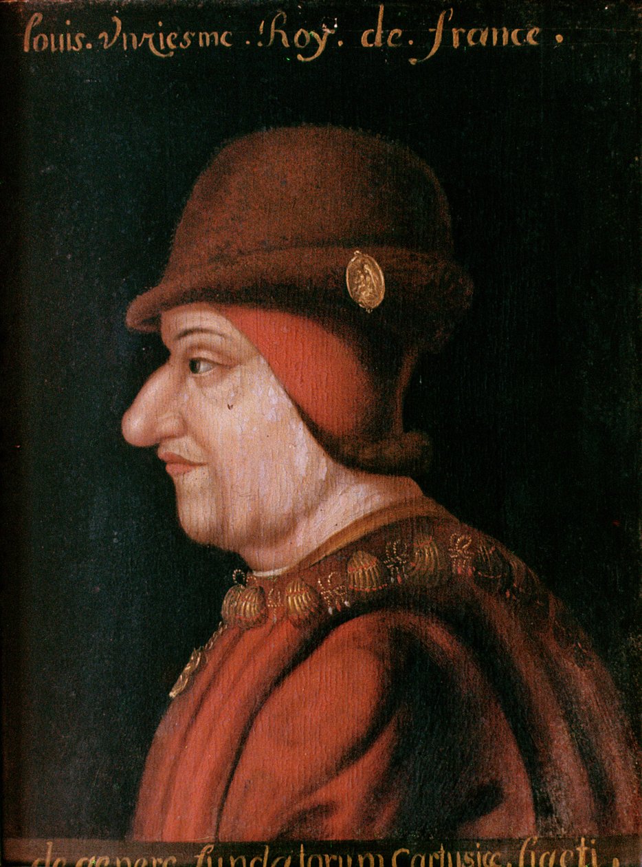 Ludvig XI (1423–83) av French School
