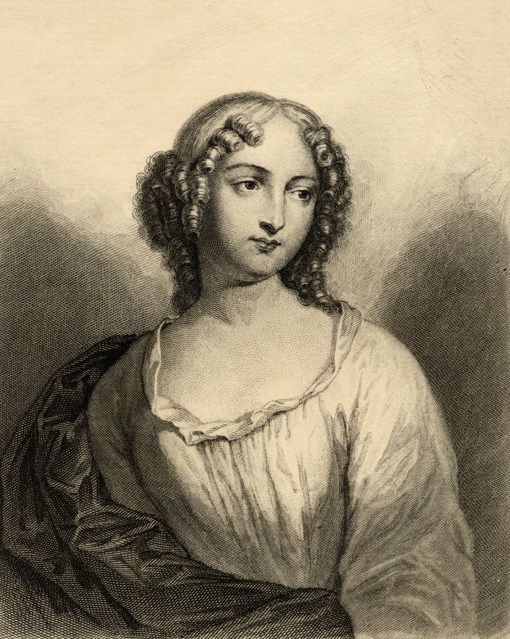 Louise Francoise de La Baume Le Blanc (1644-1710) hertuginne av La Valliere av French School