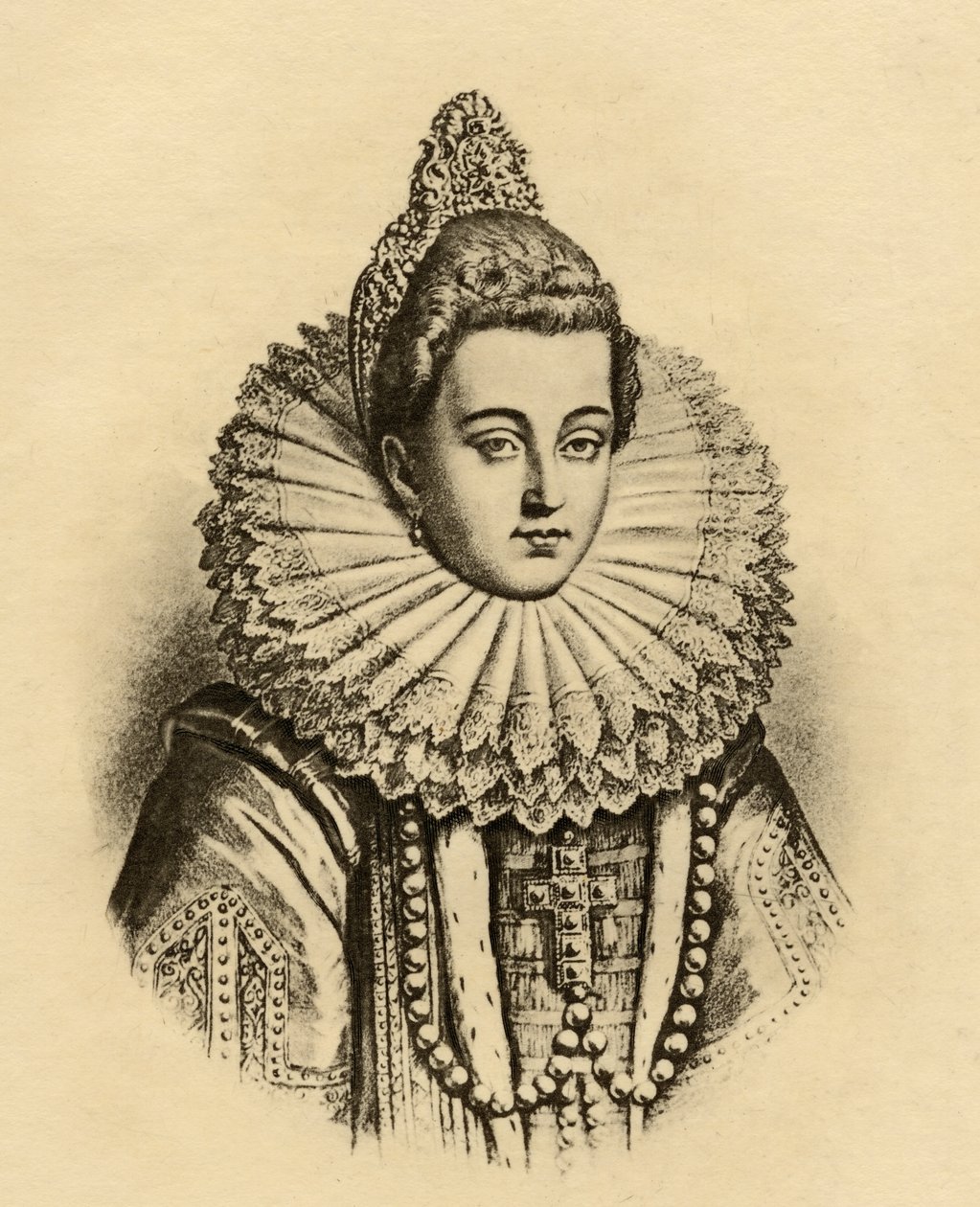 Louise de Lorraine-Vaudemont (1553-1601) av French School
