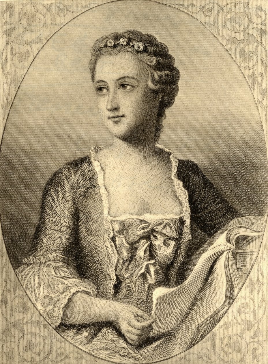 Madame de Pompadour (1721–64) av French School