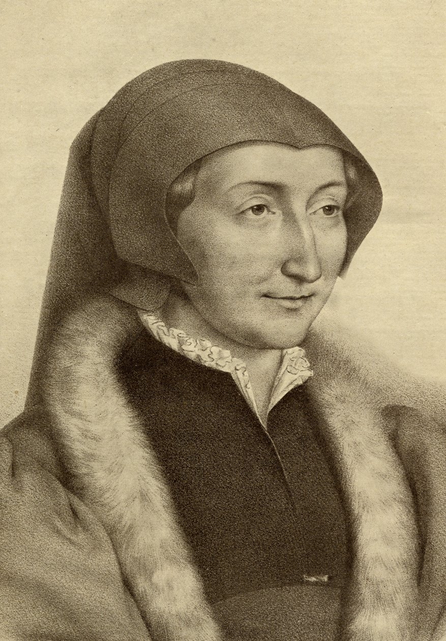 Marguerite de Valois (1492-1549) Dronning av Navarra av French School