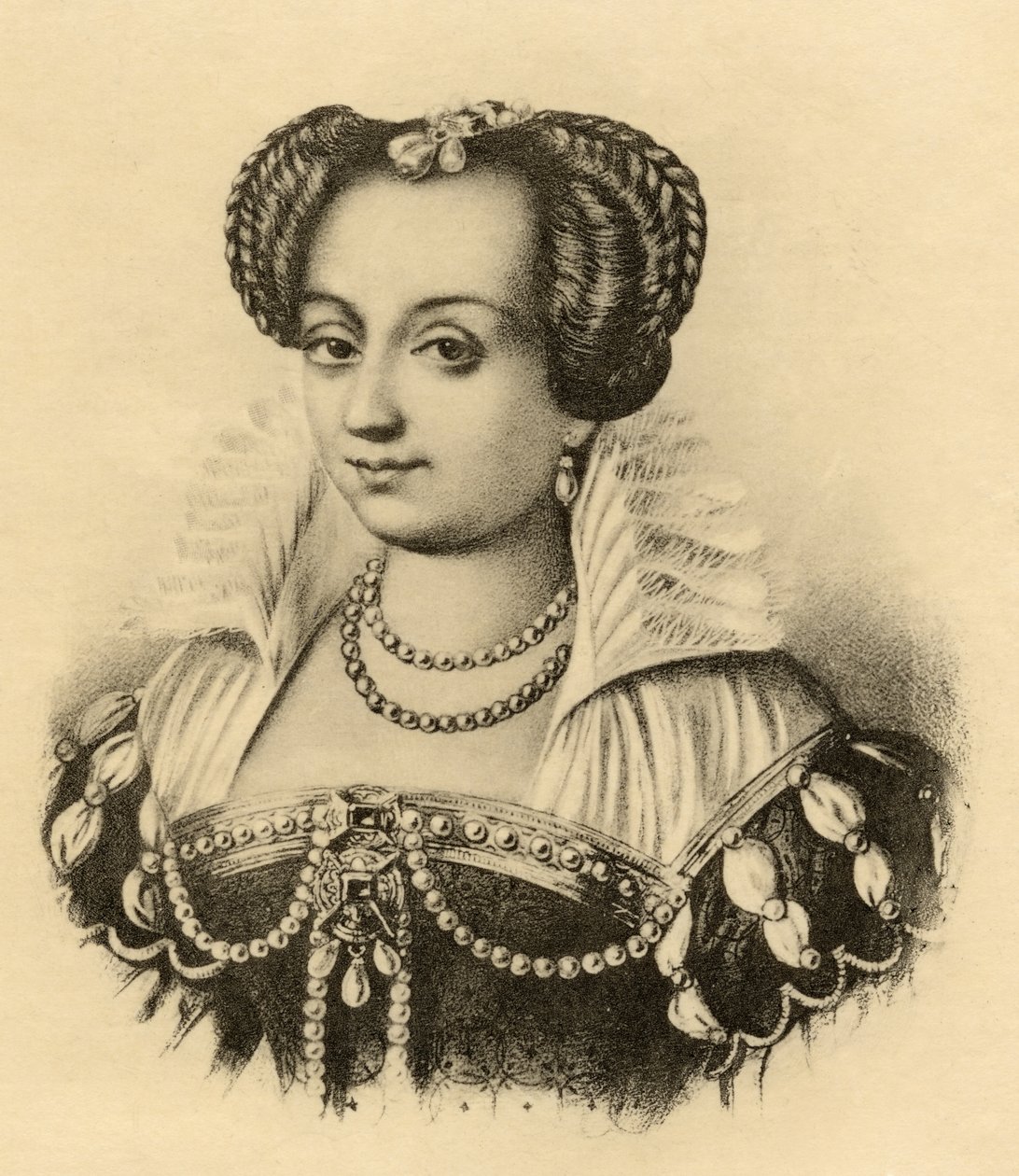 Marguerite de Valois (1553-1615) av French School