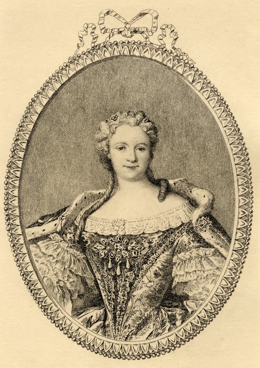 Maria Leszczynska (1703–68) av French School