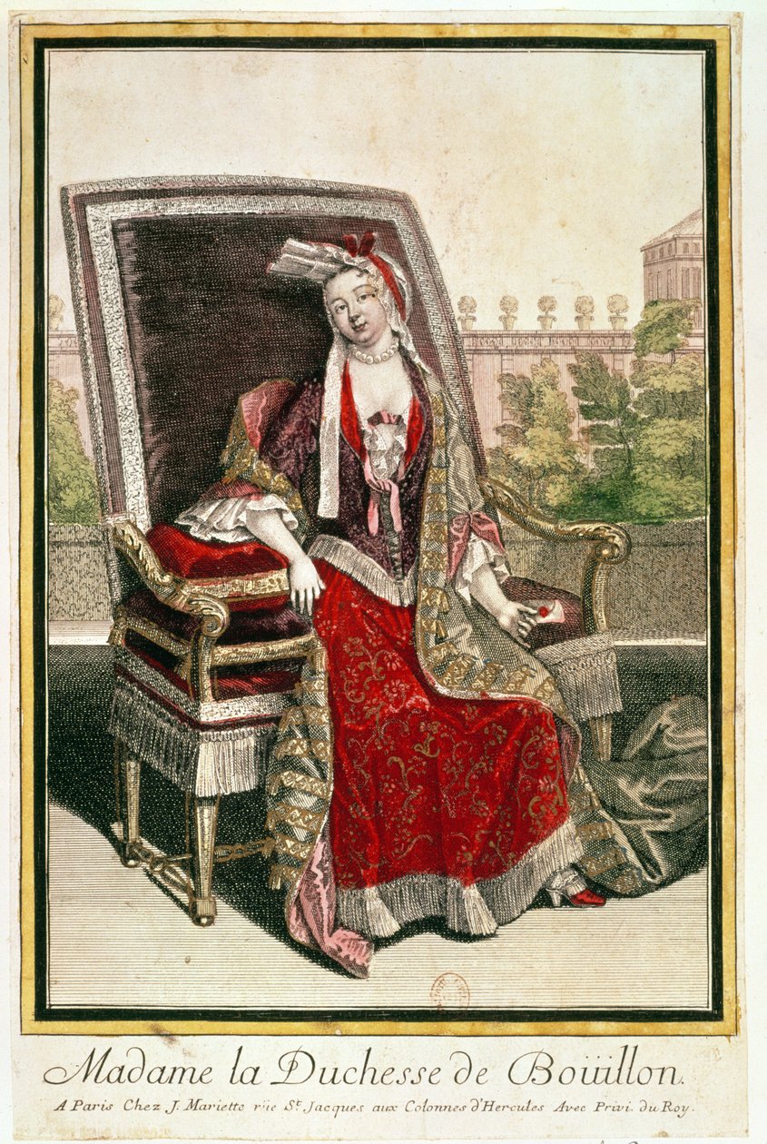 Marie-Anne Mancini (1646-1714) hertuginne av Bouillon av French School