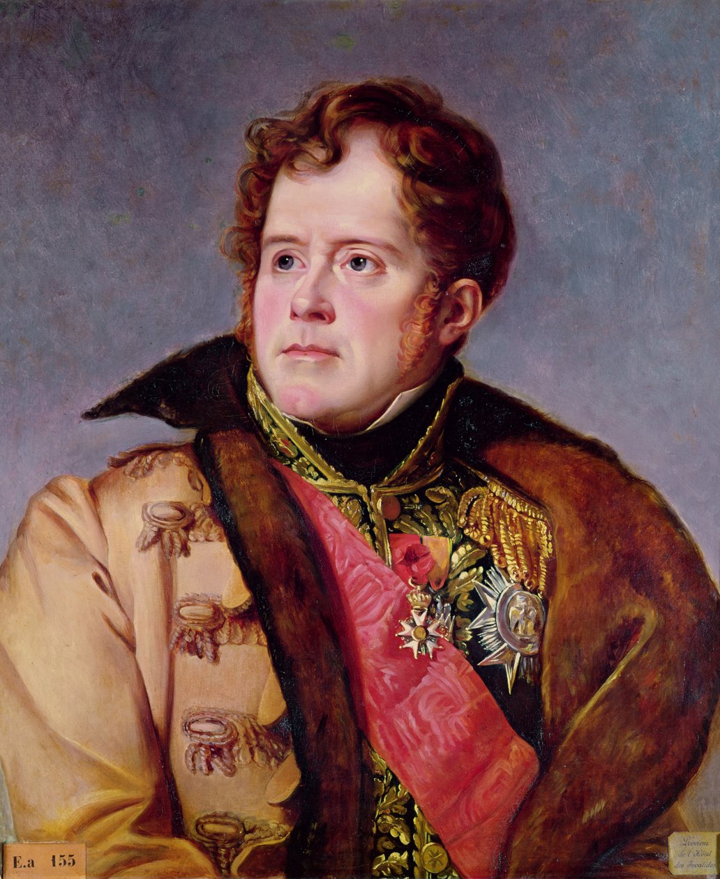 Marskalk Michel Ney (1769-1815) hertug av Elchingen, ca. 1804 av French School
