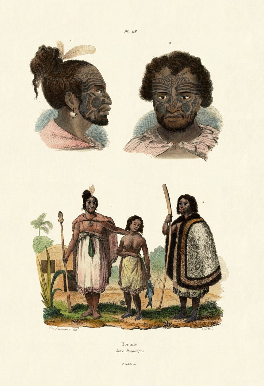 Mongolere, 1833-39 av French School