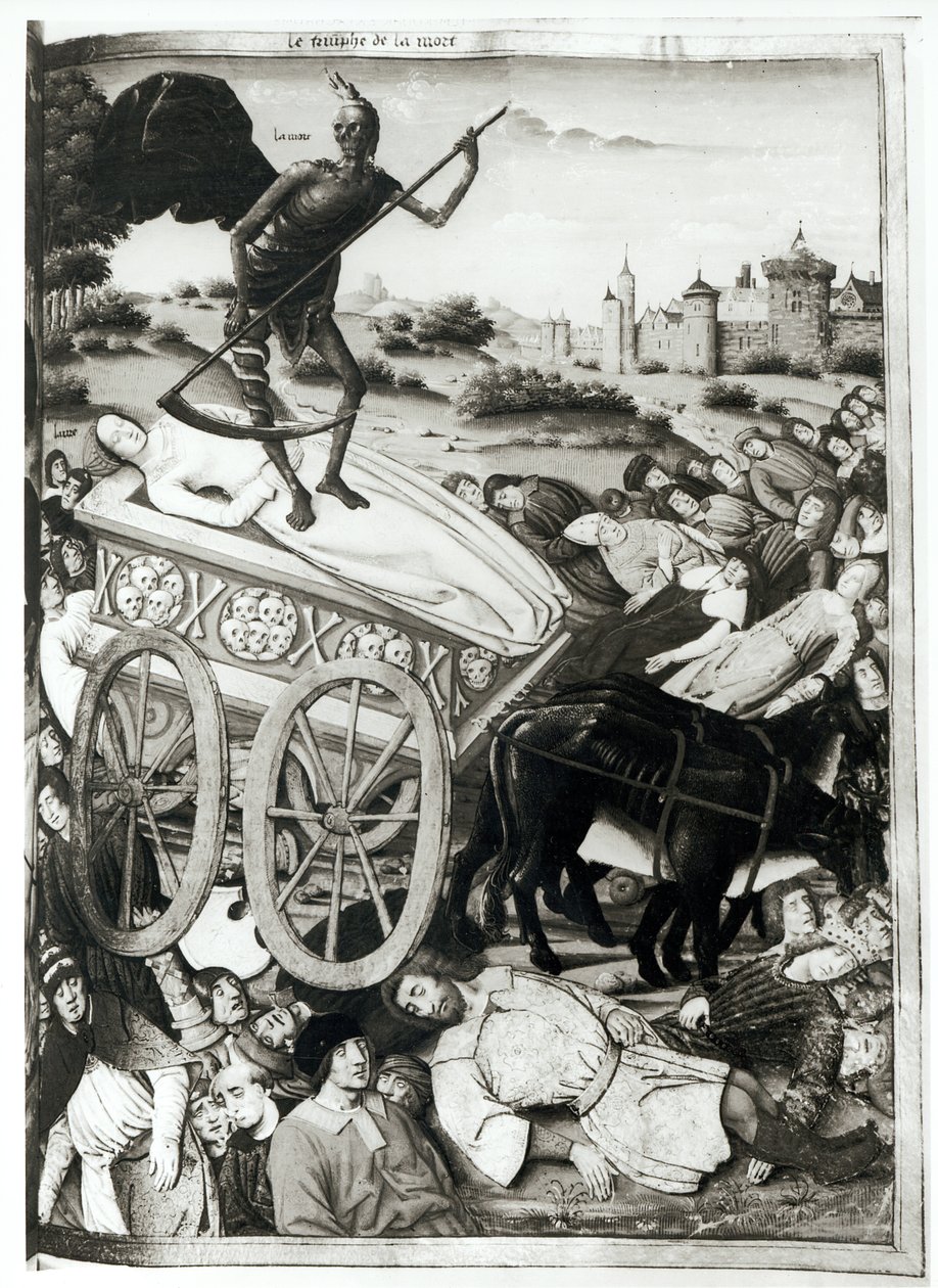 Ms.Fr.594 fol.135 Dødens triumf fra 