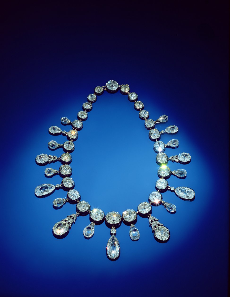 Napoleon halskjede (diamant) av French School