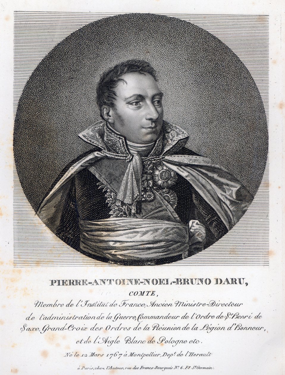 Pierre Daru (1767–1829) av French School