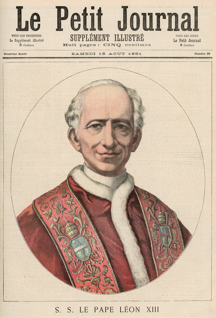 Pave Leo XIII (1810-1903) fra 