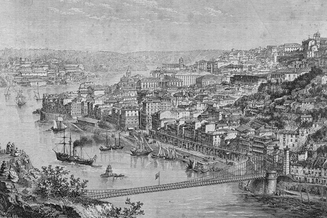 Porto på 1860-tallet av French School