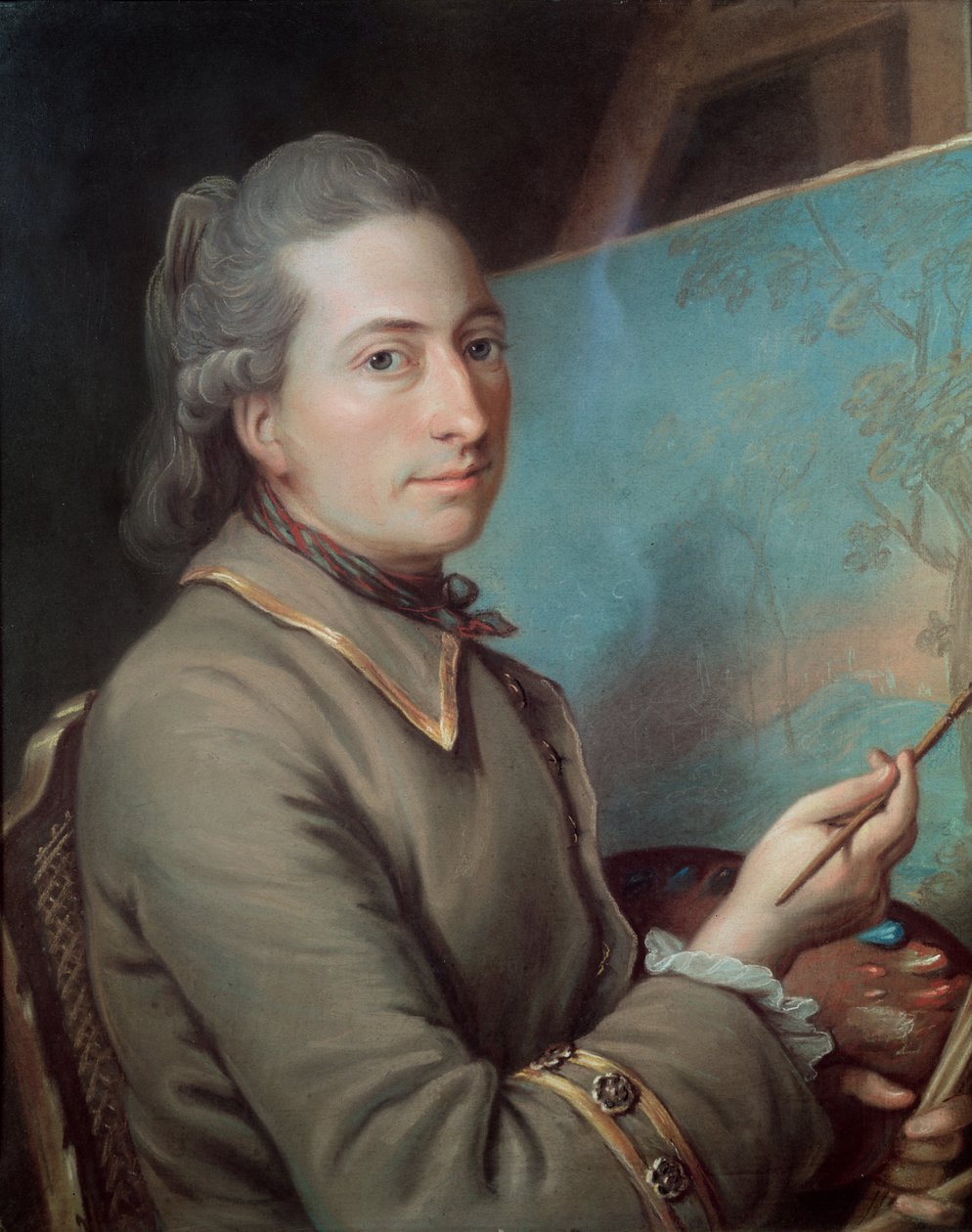 Portrett av Claude Dupin (1715-86) av French School