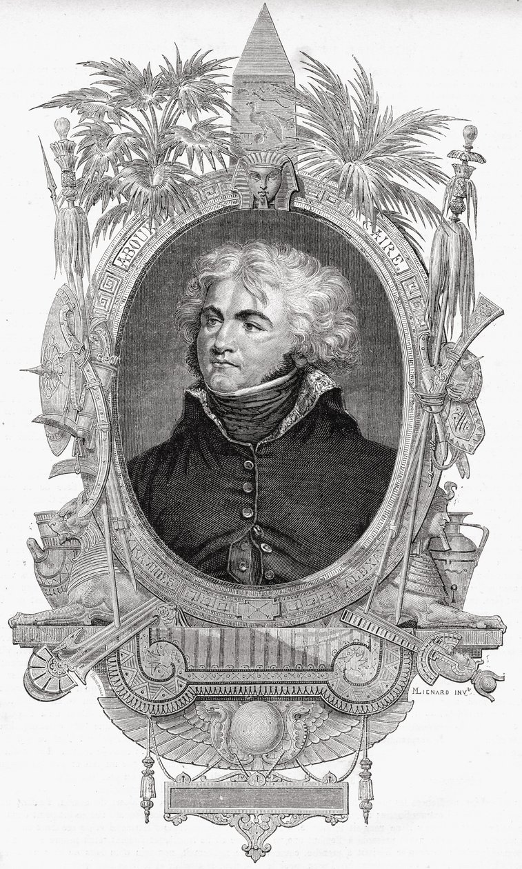 Portrett av Jean Baptiste Kleber (1753-1800) av French School