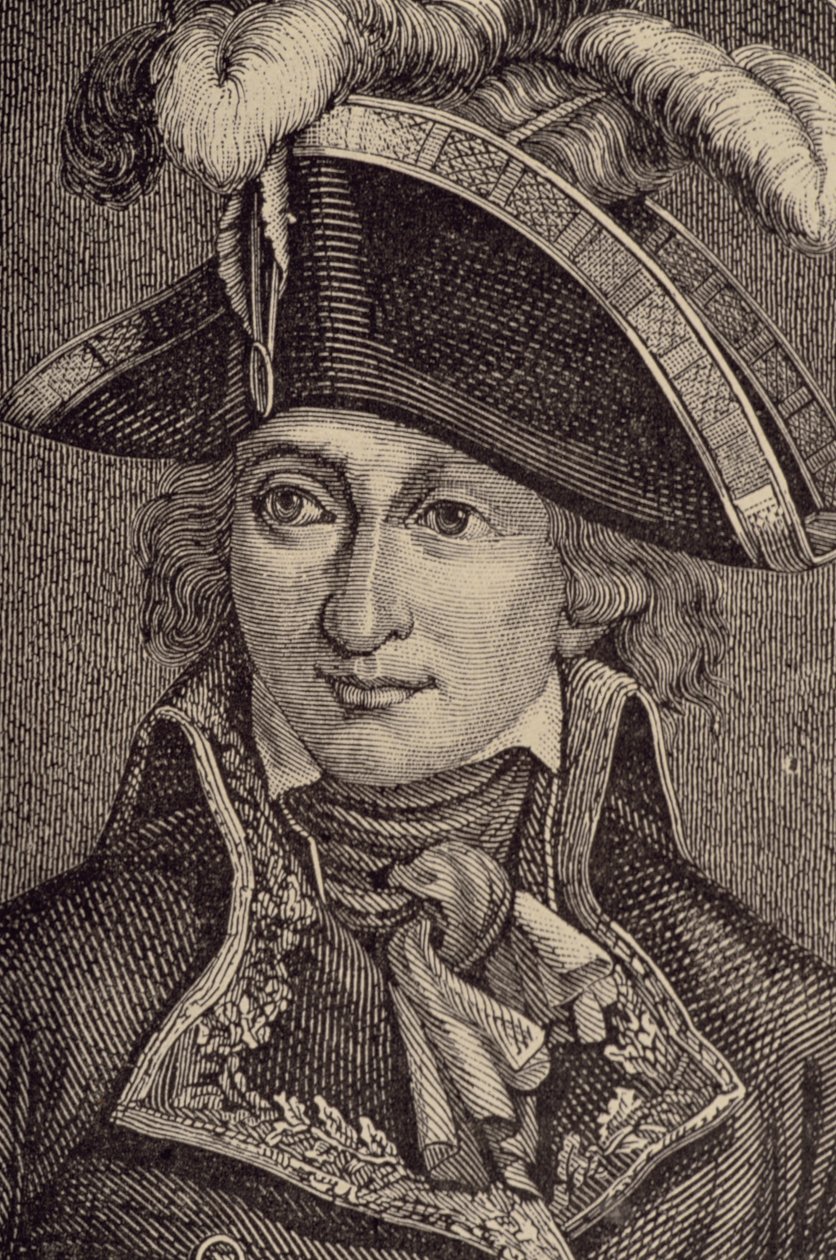 Portrett av Jean Charles Pichegru (1761-1804) av French School