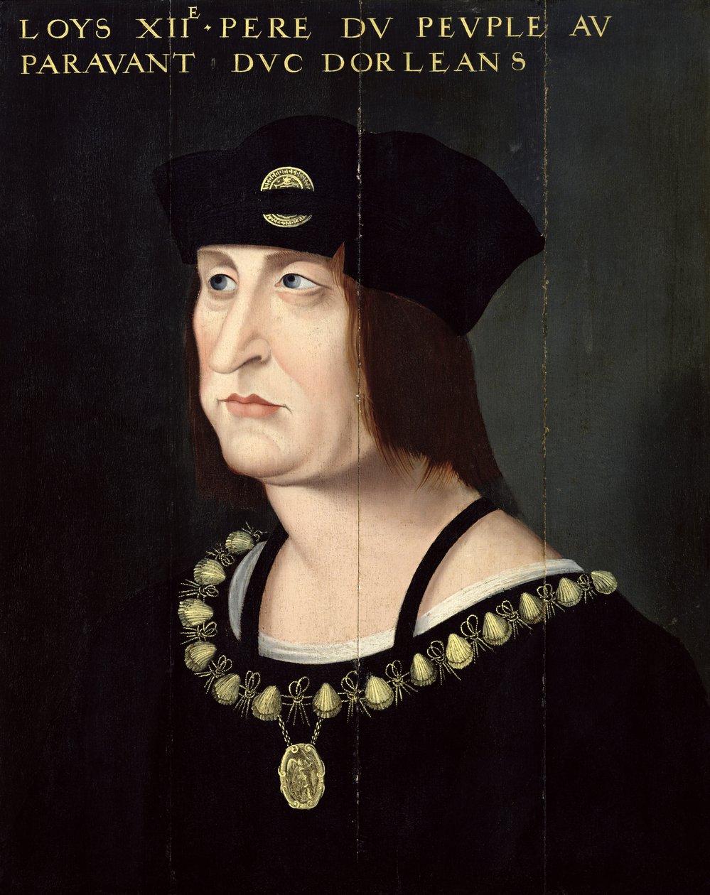 Portrett av Ludvig XII (1462-1515) konge av Frankrike av French School