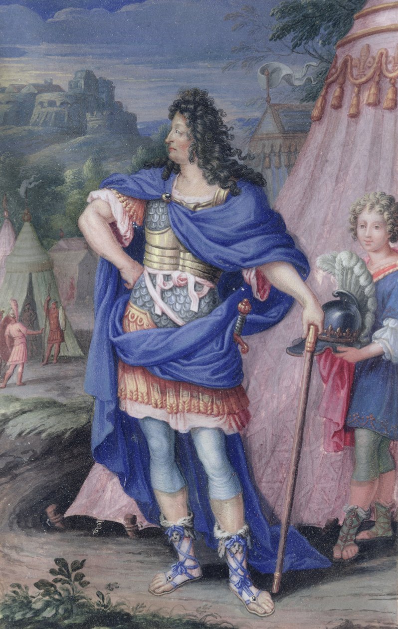Portrett av Ludvig XIV (1638) konge av Frankrike av French School