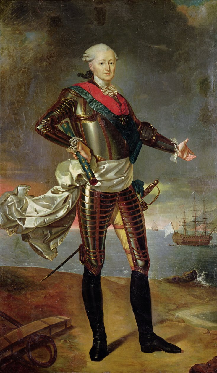 Portrett av Louis-Jean-Marie de Bourbon (1725-93) hertug av Penthievre av French School