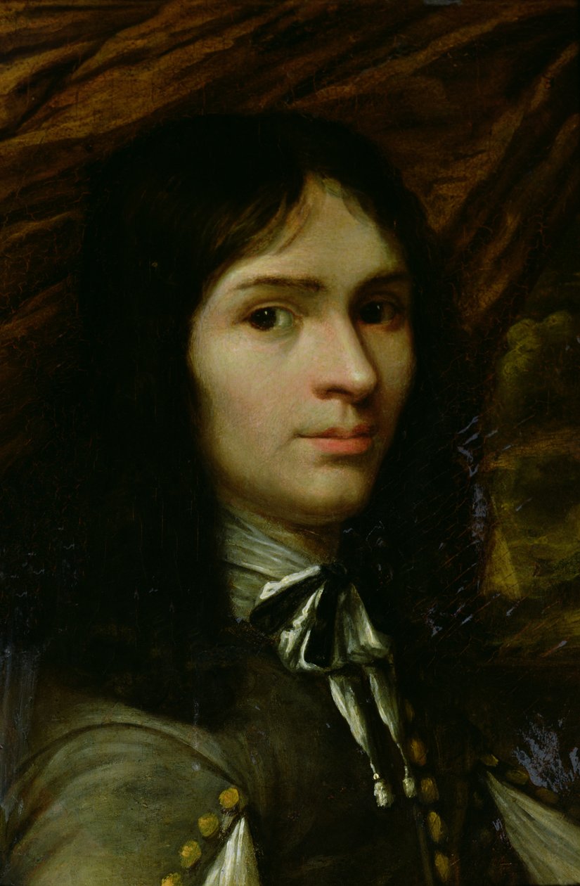 Portrett av Rene Descartes (1596-1650) av French School