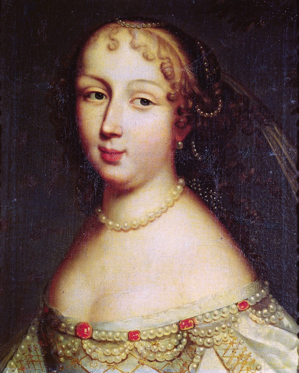 Portrett antatt å være Marie av Rabutin-Chantal (1626-97) Marquise de Sevigne av French School