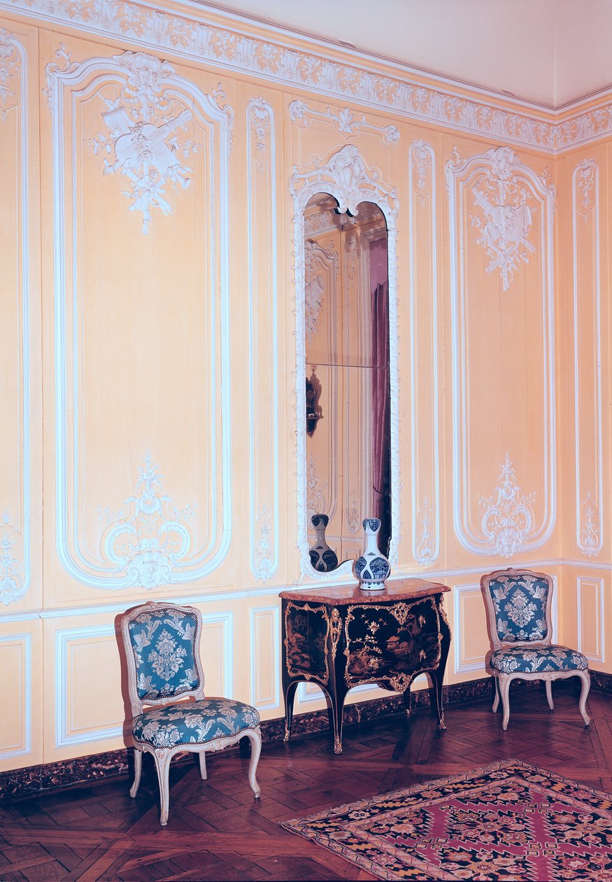 Gul salong, Louis XV-stil av French School