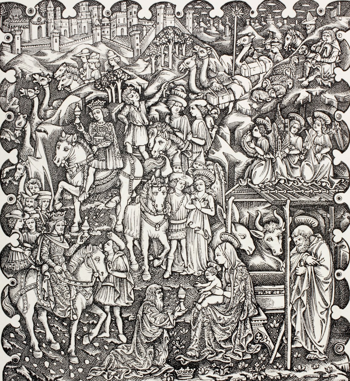 The Adoration of the Magi, fra 