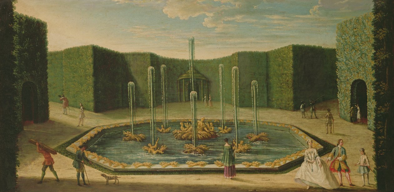 Bassenget til Ceres i Versailles, tidlig på det attende århundre av French School