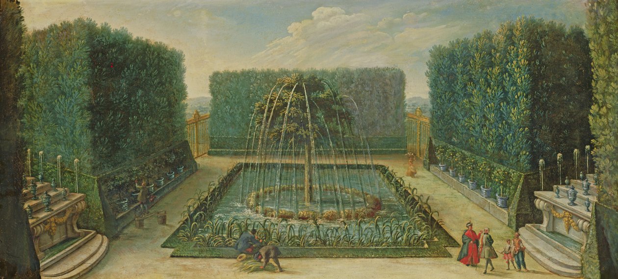 Bosquet du Marais, begynnelsen av det attende århundre av French School