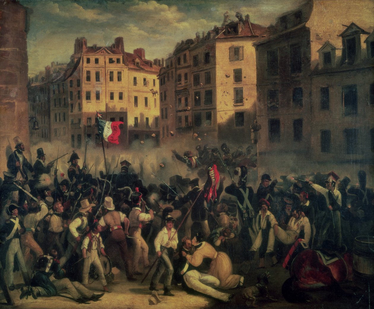 Charteret eller døden, juli 1830 av French School