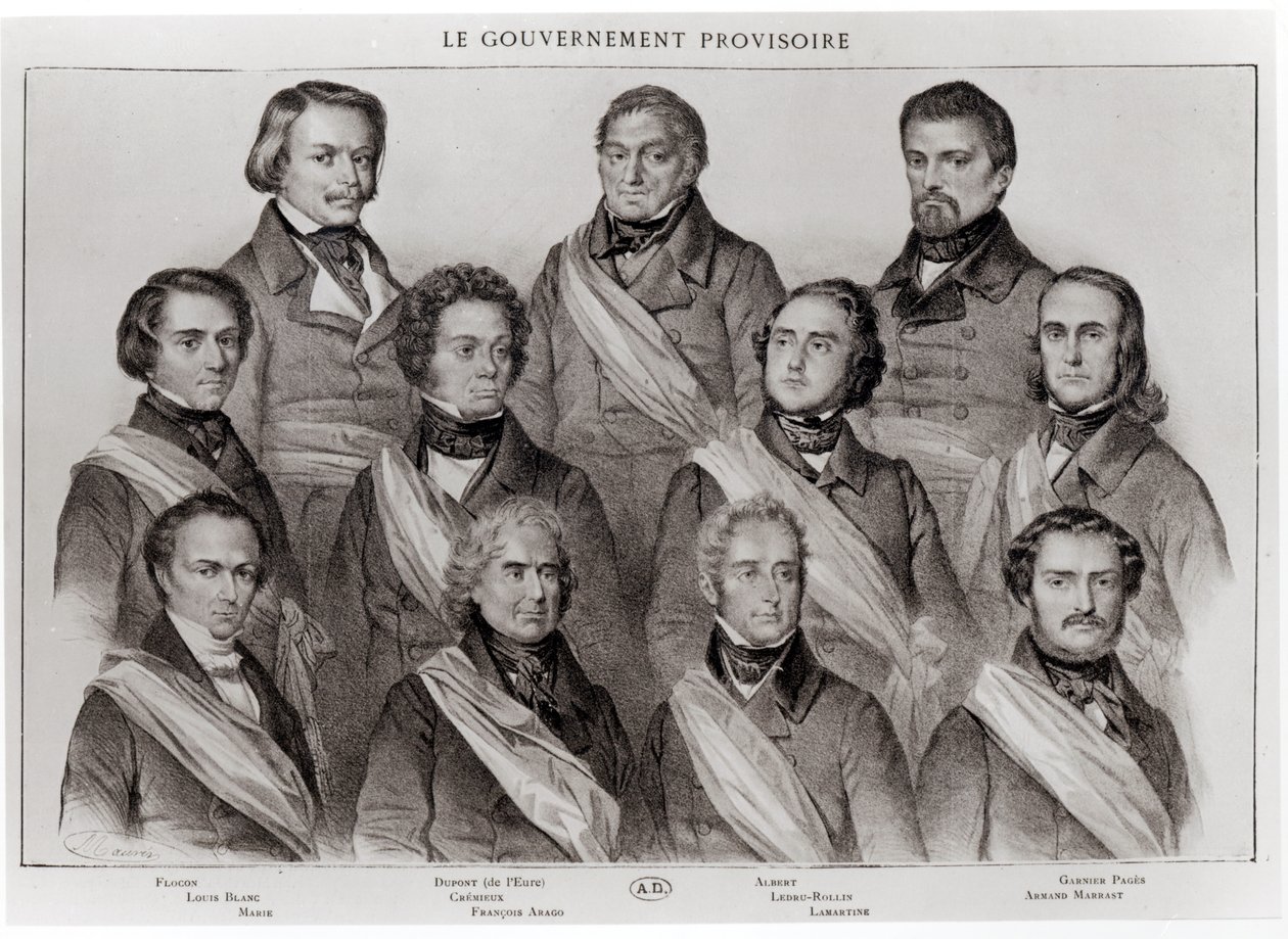 Den provisoriske regjeringen av 1848 av French School