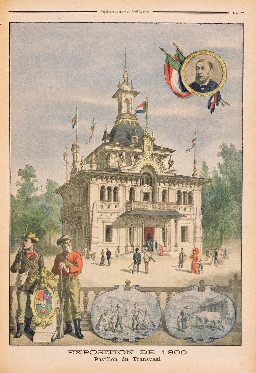 Transvaal-paviljongen på verdensutstillingen i 1900, Paris, illustrasjon fra 